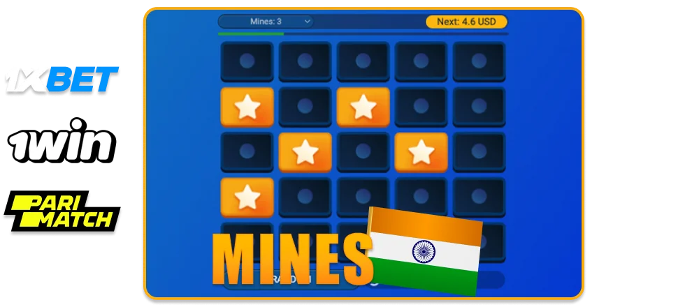 Platforms with the Mines game in India